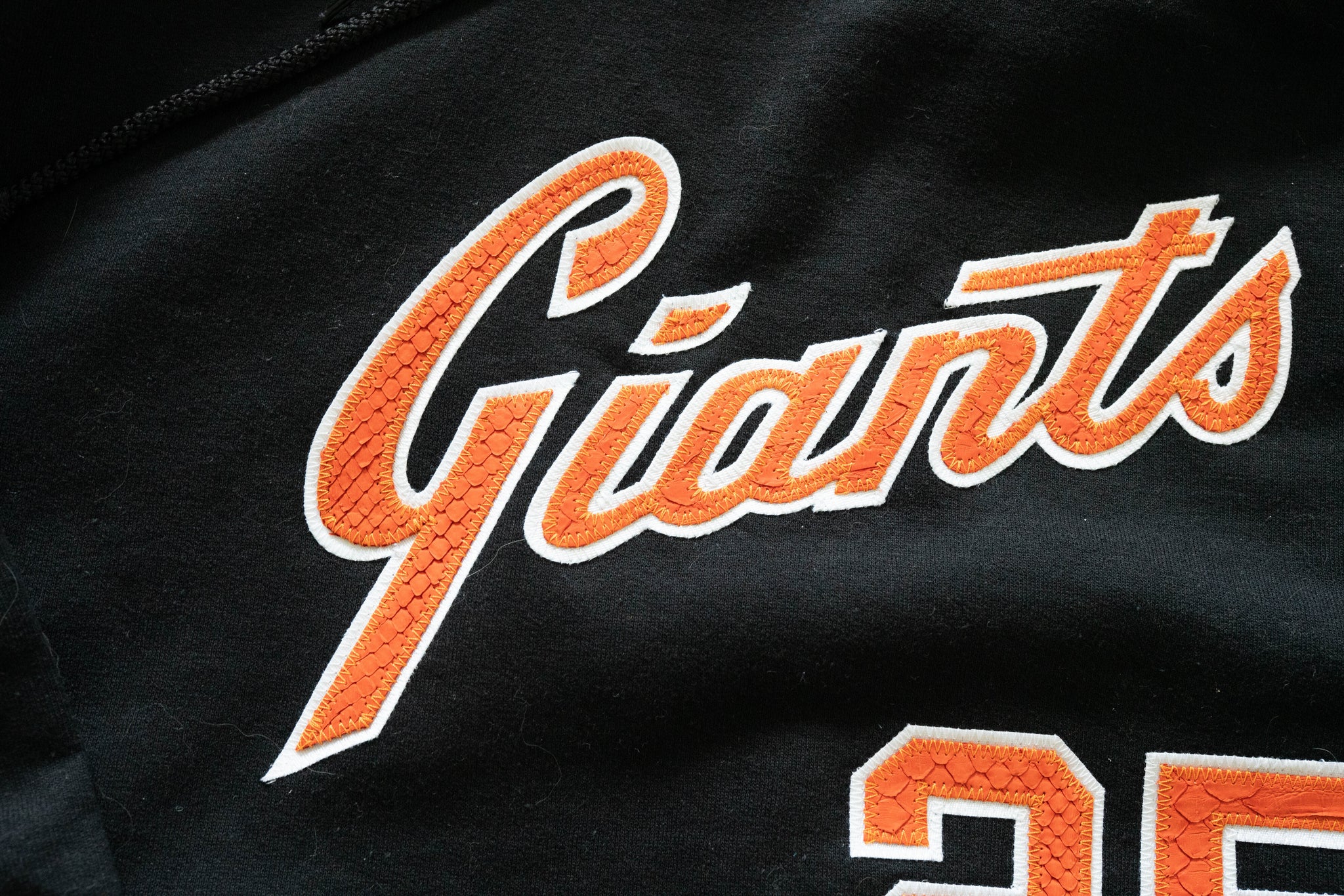 Custom Barry Bonds San Francisco Giants Python Hoodie