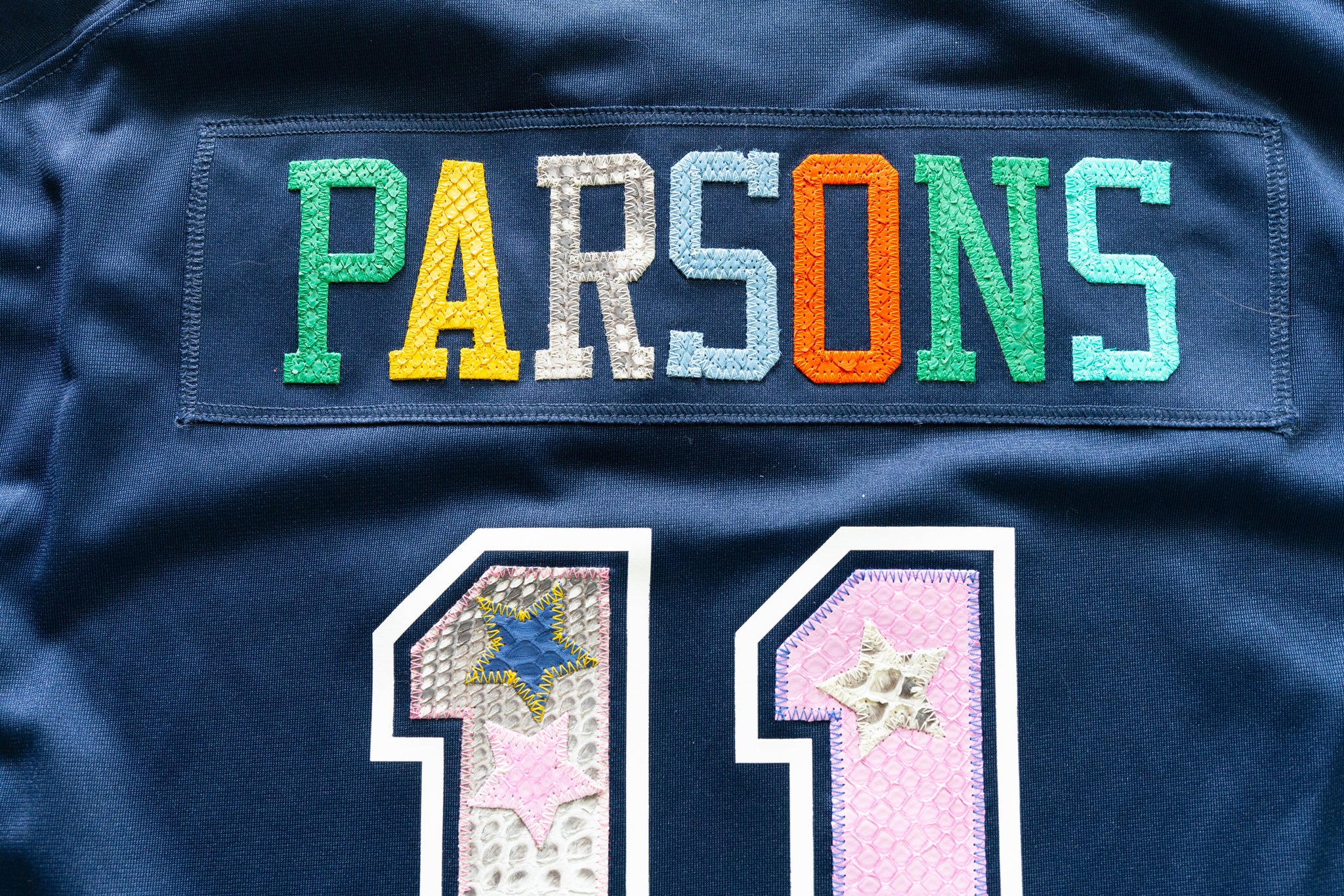 Nike Micah Parson Dallas Cowboys "WHAT THE" Python Jersey