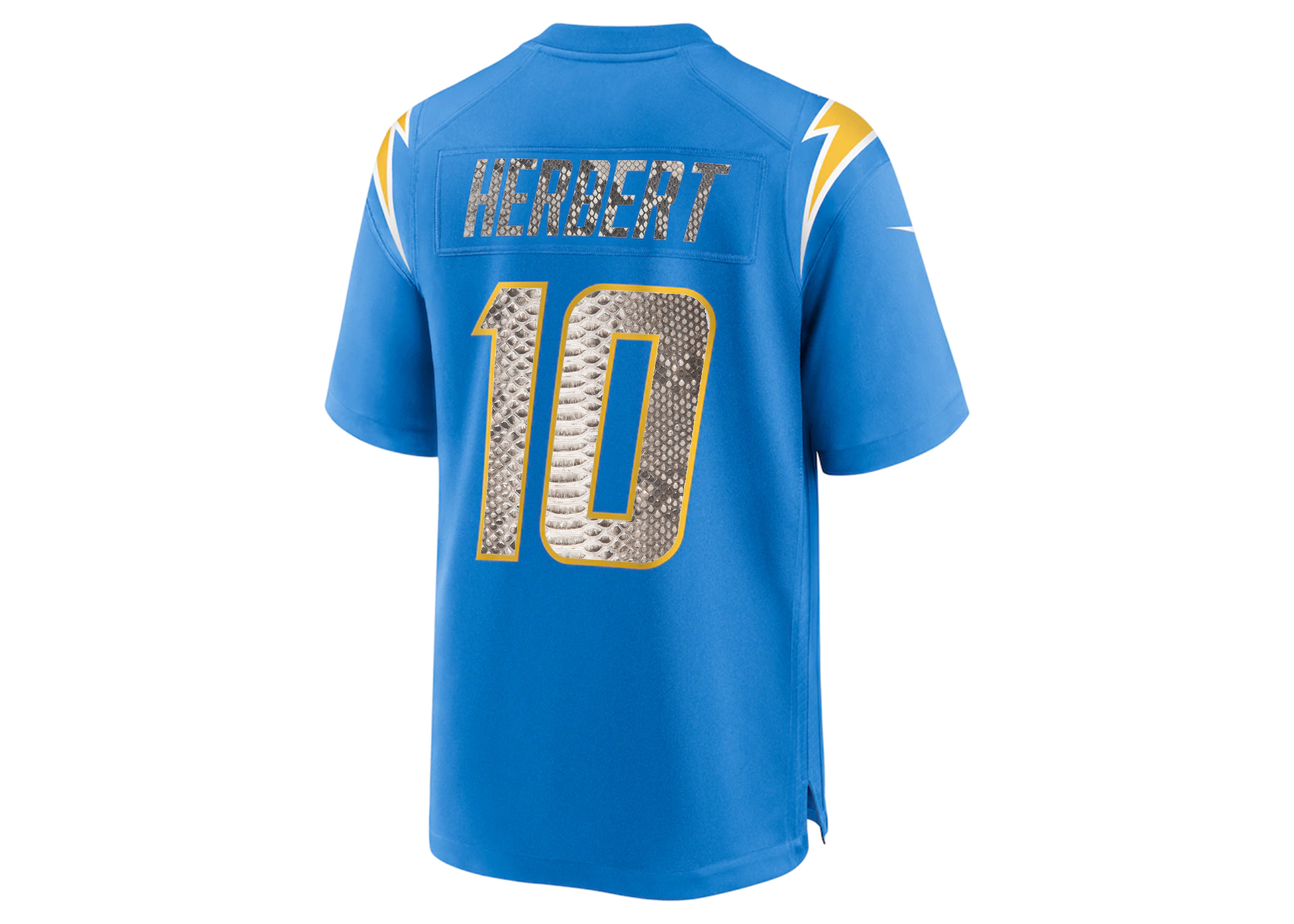 Nike Justin Herbert Los Angeles Chargers Python Jersey