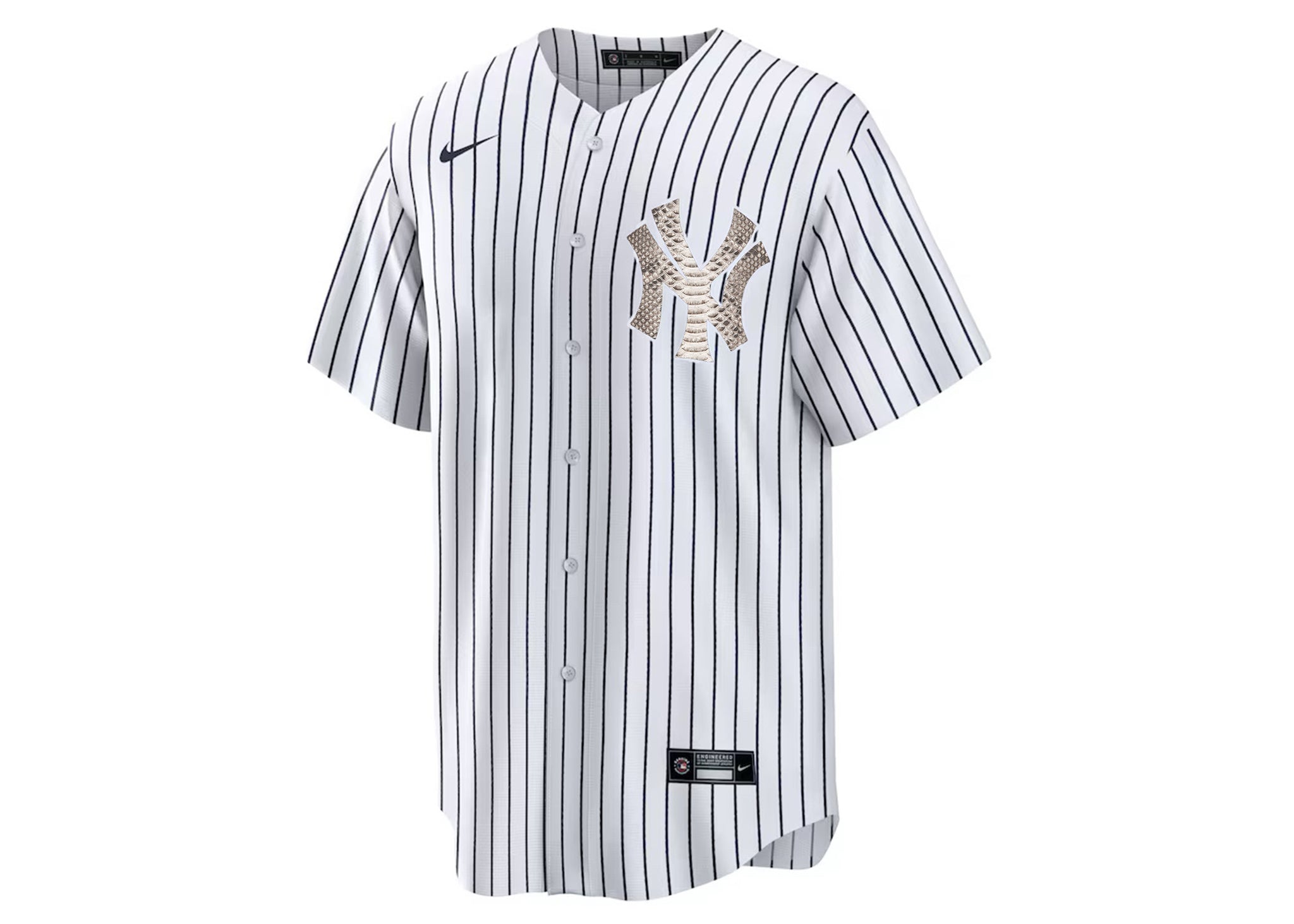 Nike Aaron Judge New York Yankees Pinstripe Python Jersey