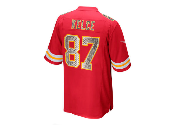 Nike Travis Kelce Kansas City Chiefs Python Jersey