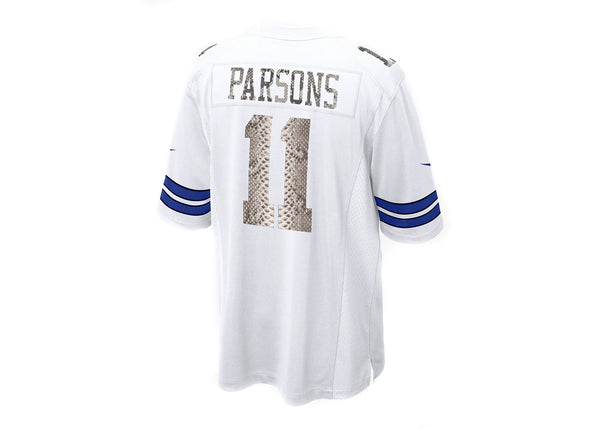 Nike Micah Parsons Dallas Cowboys Python White Jersey