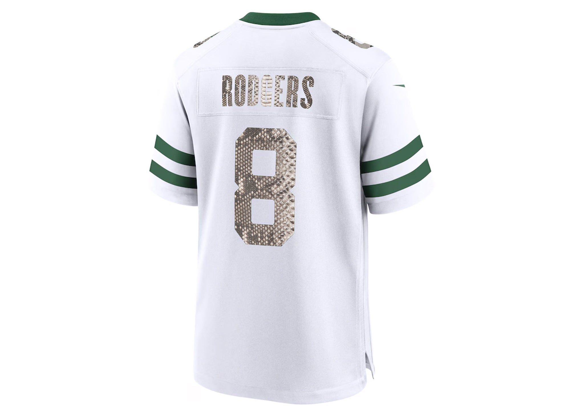 Nike Aaron Rodgers New York Jets Python Jersey (White)