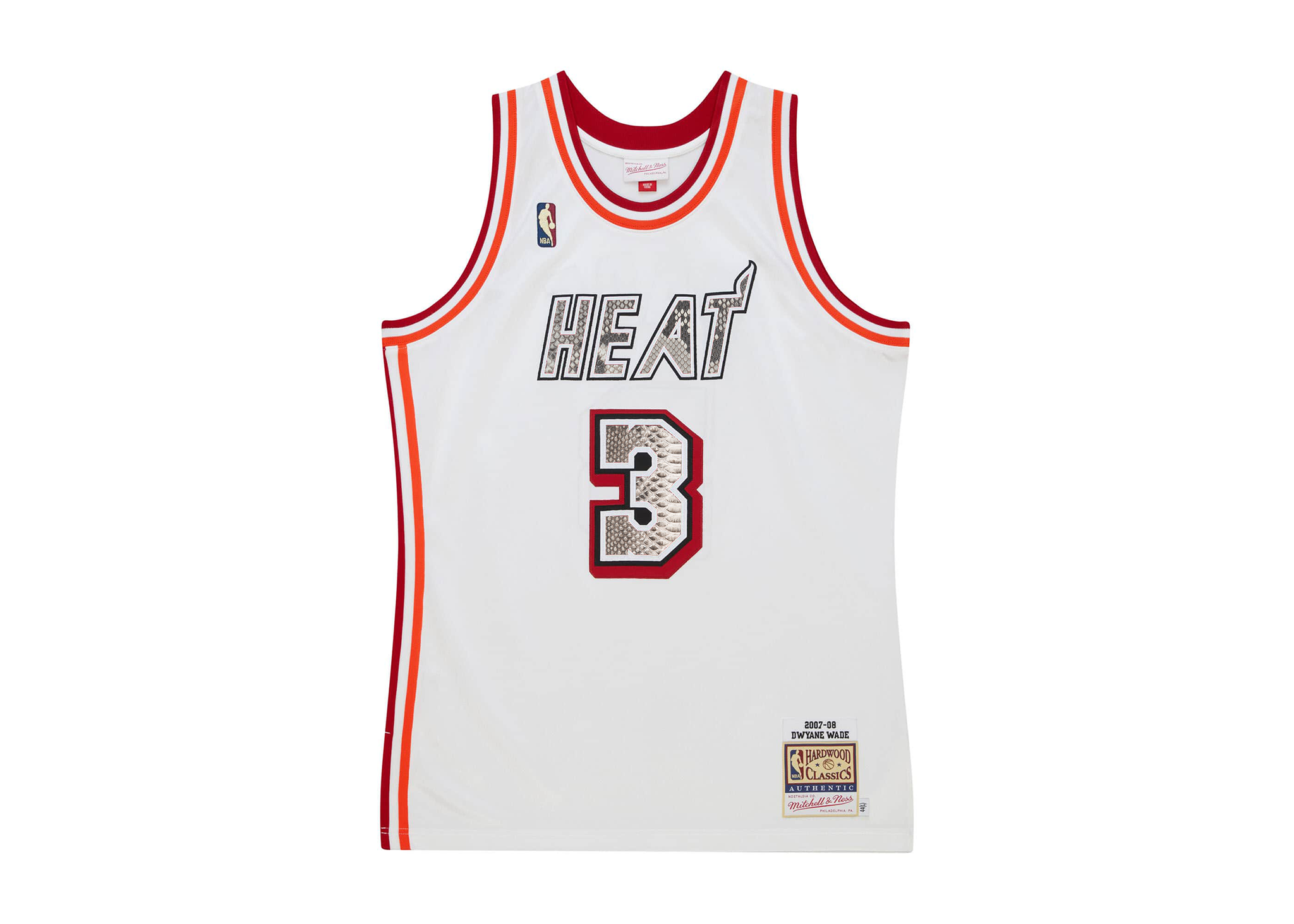 Mitchell & Ness Dwyane Wade 2007-2008 Miami Heat Python Jersey