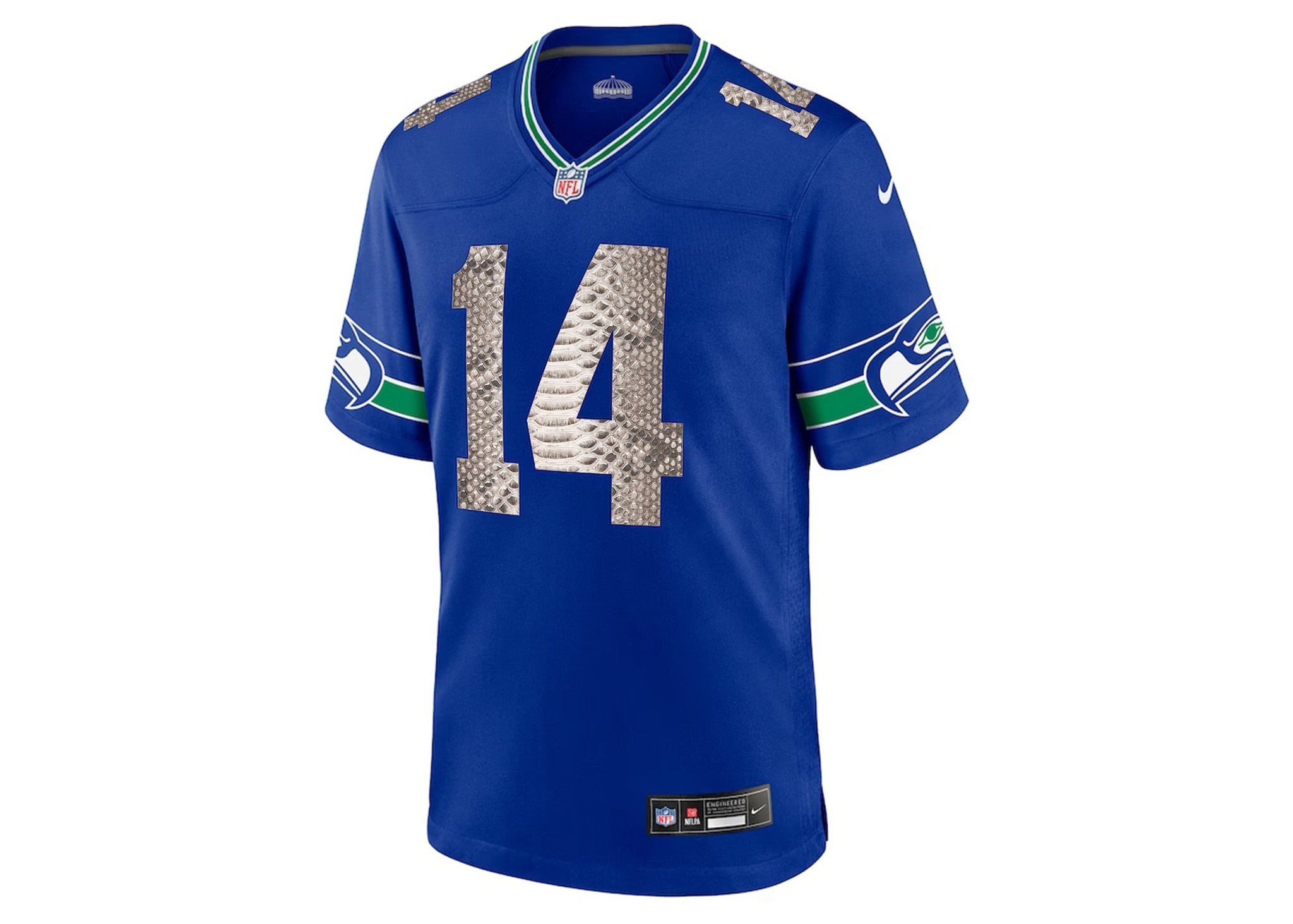 Nike DK Metcalf Seattle Seahawks Python Jersey