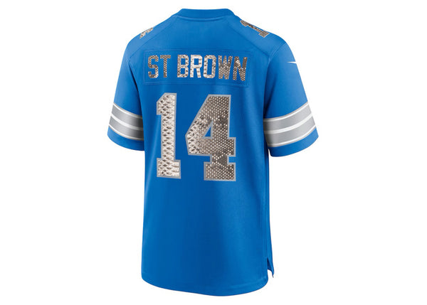 Nike Amon-Ra St. Brown Detroit Lions Python Jersey