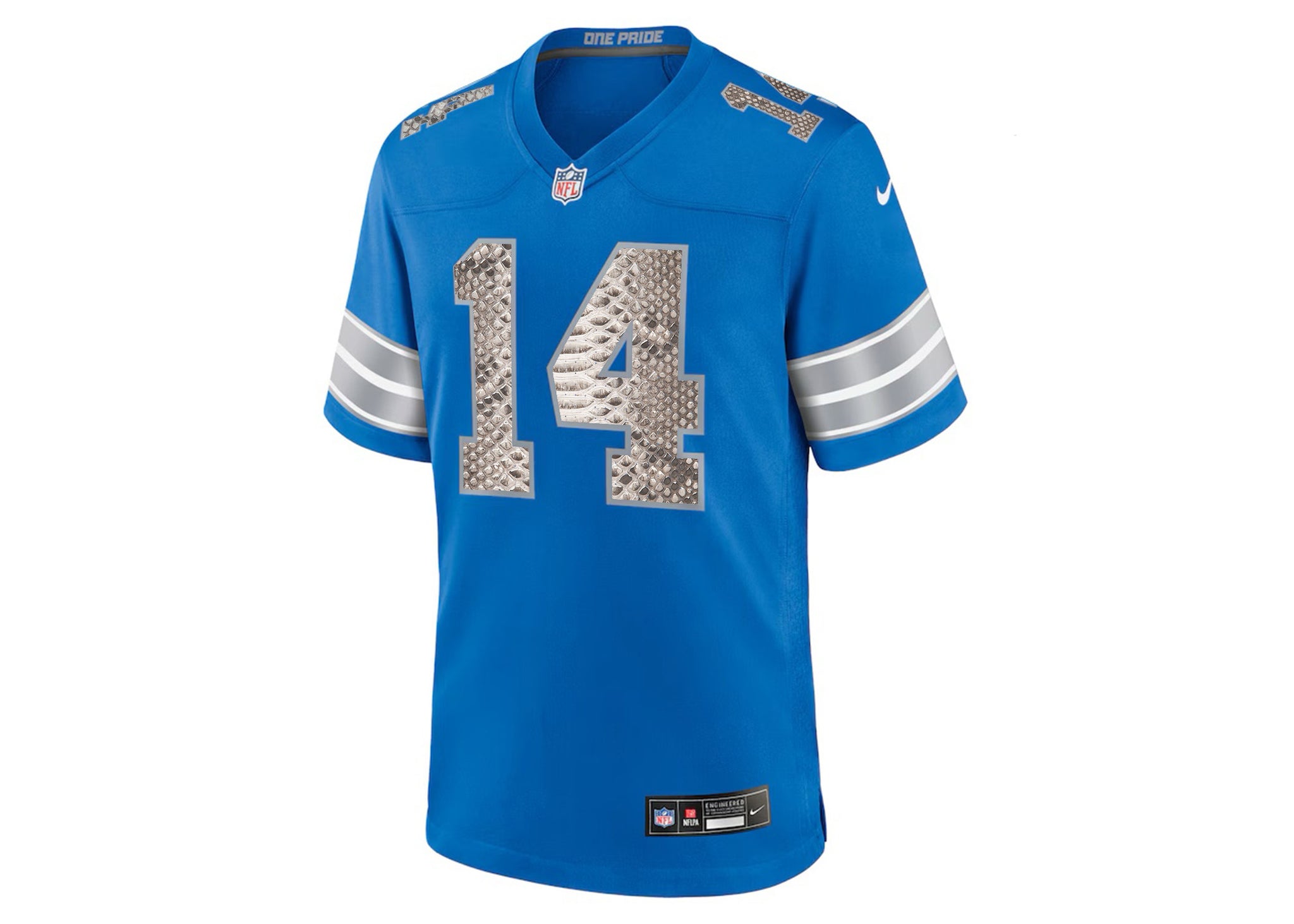 Nike Amon-Ra St. Brown Detroit Lions Python Jersey