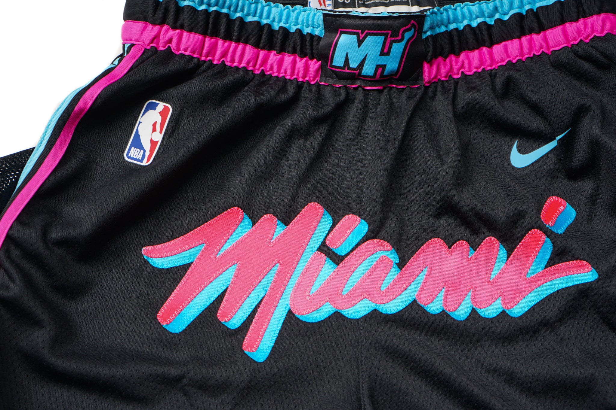 Nike Miami Heat City Edition "MIAMI" Swingman Shorts