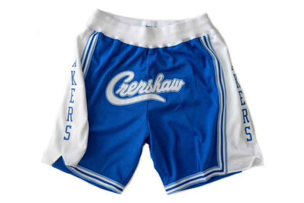 Mitchell & Ness Los Angeles Lakers 1996-1997 "CRENSHAW" Royal Blue Authentic Shorts