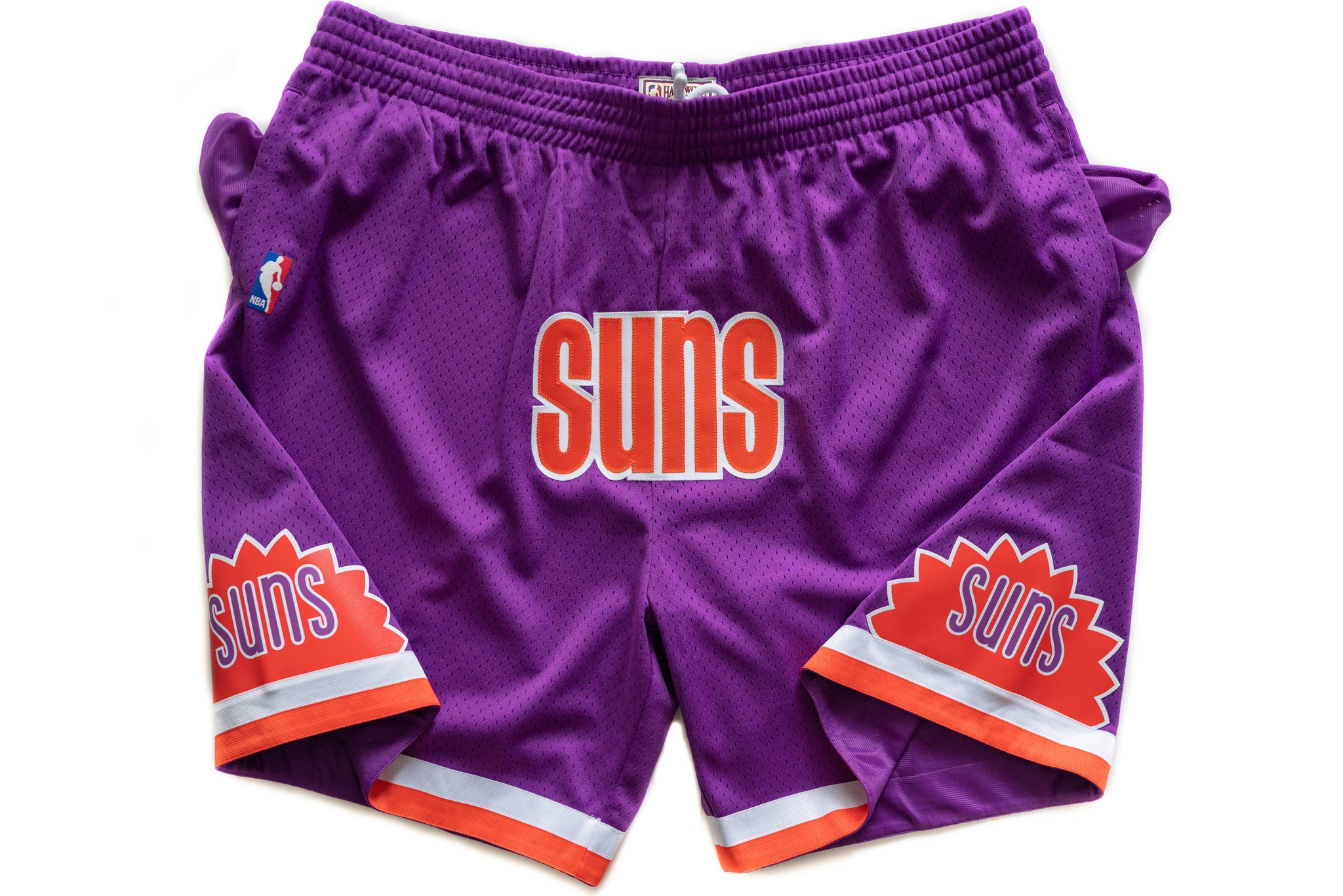 Mitchell & Ness Phoenix Suns 1991-1992 "SUNS" Purple Swingman Shorts