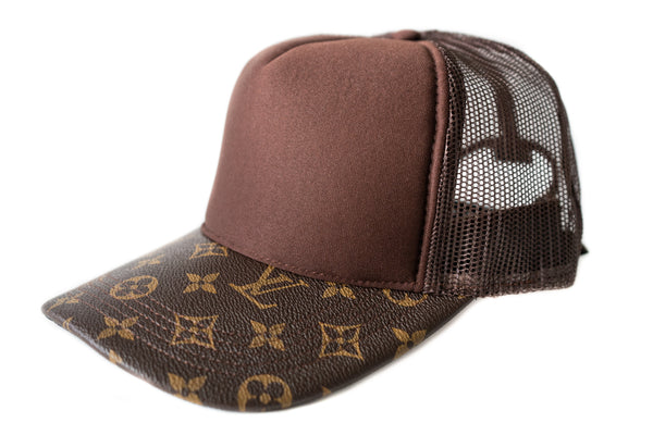 Custom Louis Vuitton Trucker Hat Strapback