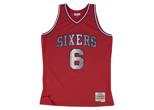 Mitchell & Ness Julius Erving Swingman Philadelphia 76ers Python Jersey