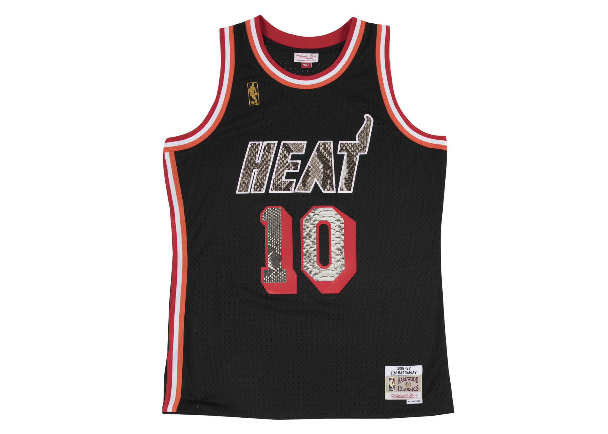 Mitchell & Ness Tim Hardaway 1996-1997 Miami Heat Python Jersey