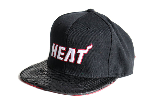 HATSURGEON x Mitchell & Ness Miami Heat Wave Logo Strapback
