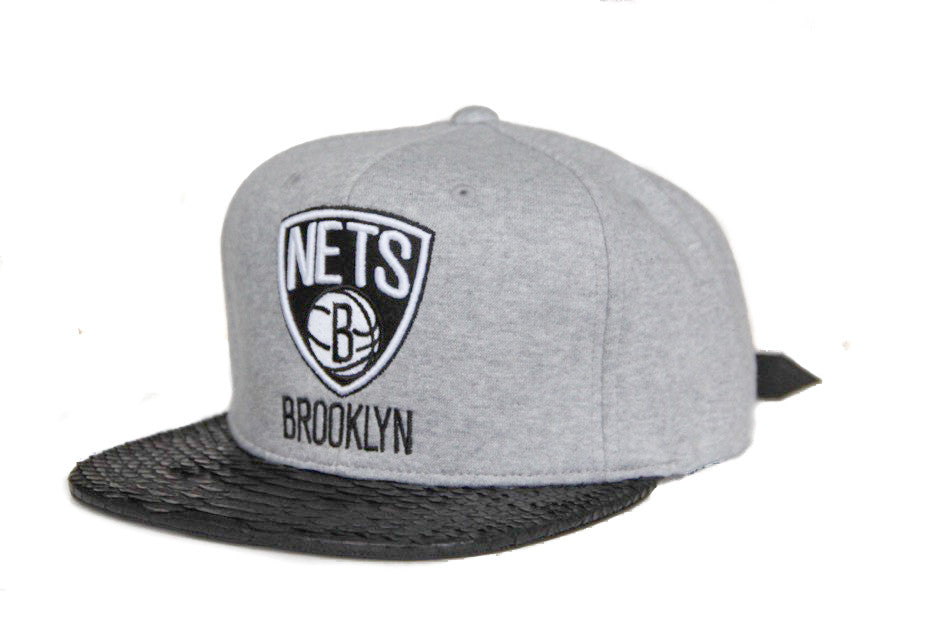 HATSURGEON x Mitchell & Ness Brooklyn Nets Fleece Strapback