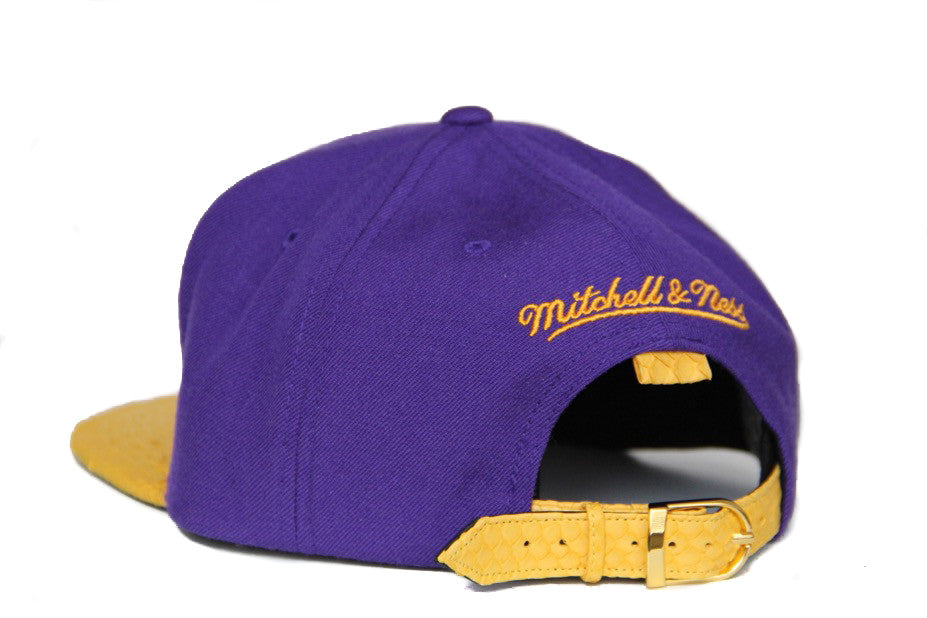 HATSURGEON x Mitchell & Ness Los Angeles Lakers NBA Solid Strapback