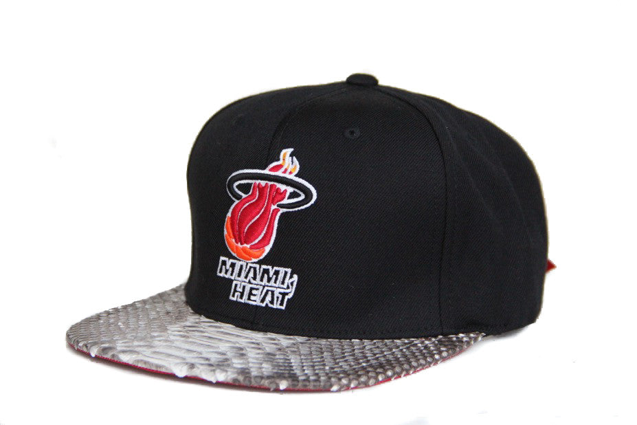 HATSURGEON x Mitchell & Ness Miami Heat Basic Logo Strapback