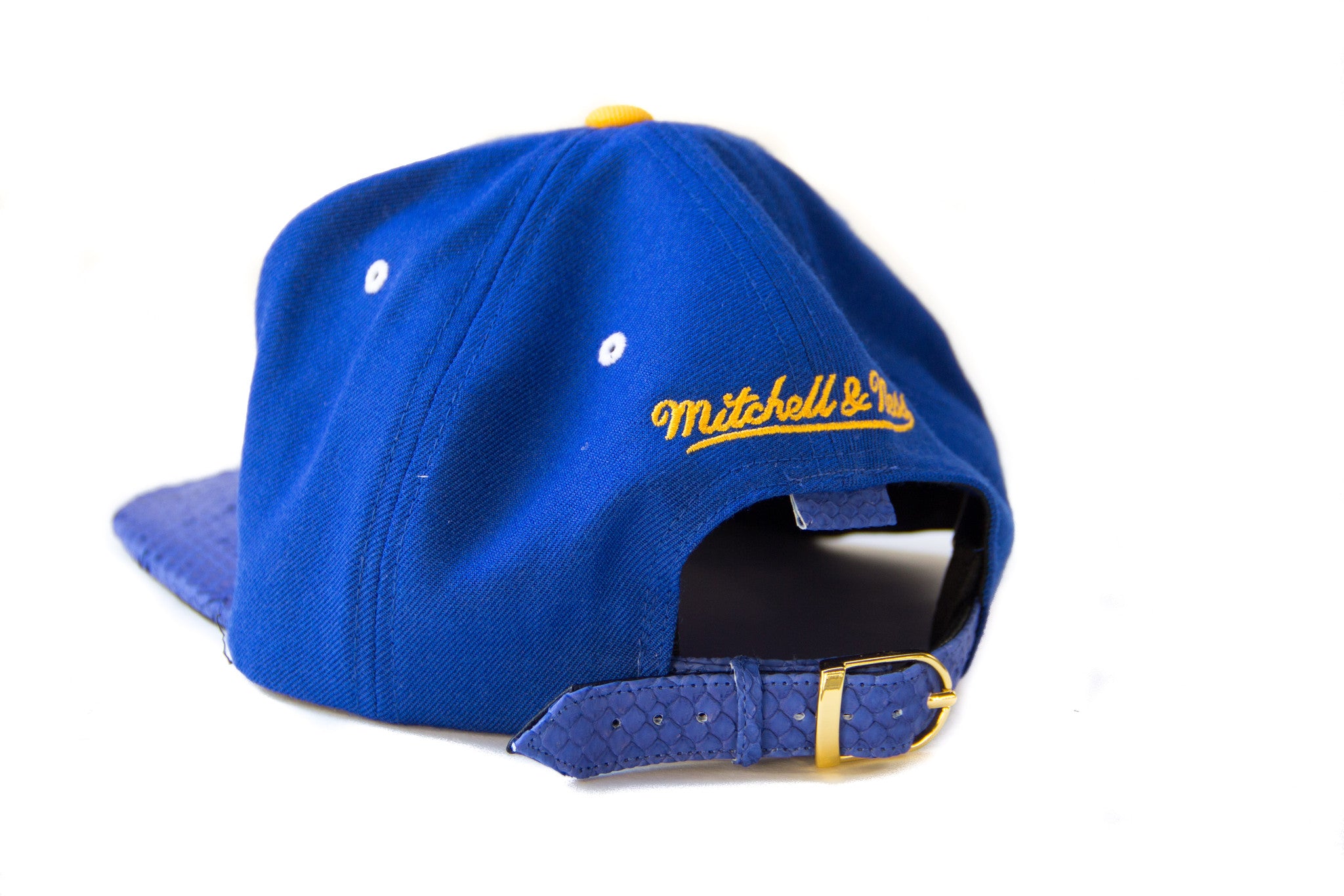 HATSURGEON x Mitchell & Ness Golden State Warriors The Script Royal Strapback