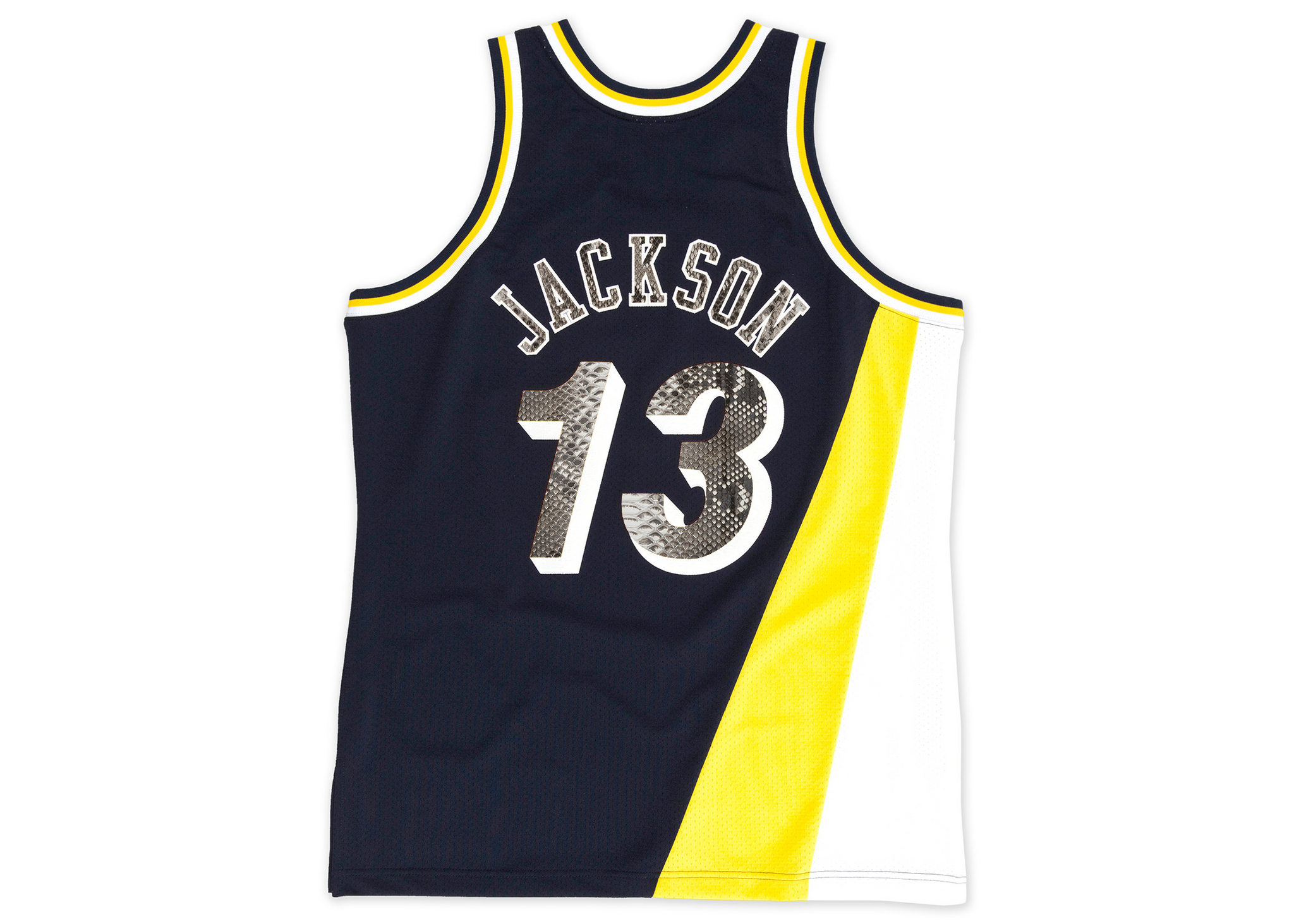 Mitchell & Ness Mark Jackson 1996-1997 Indiana Pacers Python Jersey