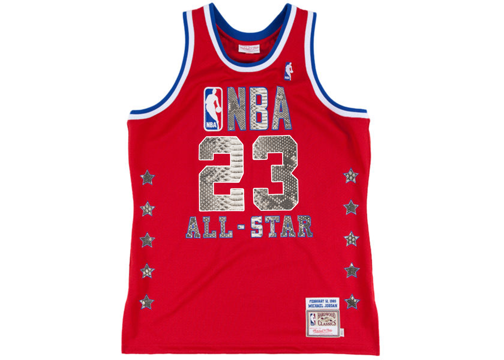 Mitchell & Ness Michael Jordan 1988-1989 All Star Python Jersey