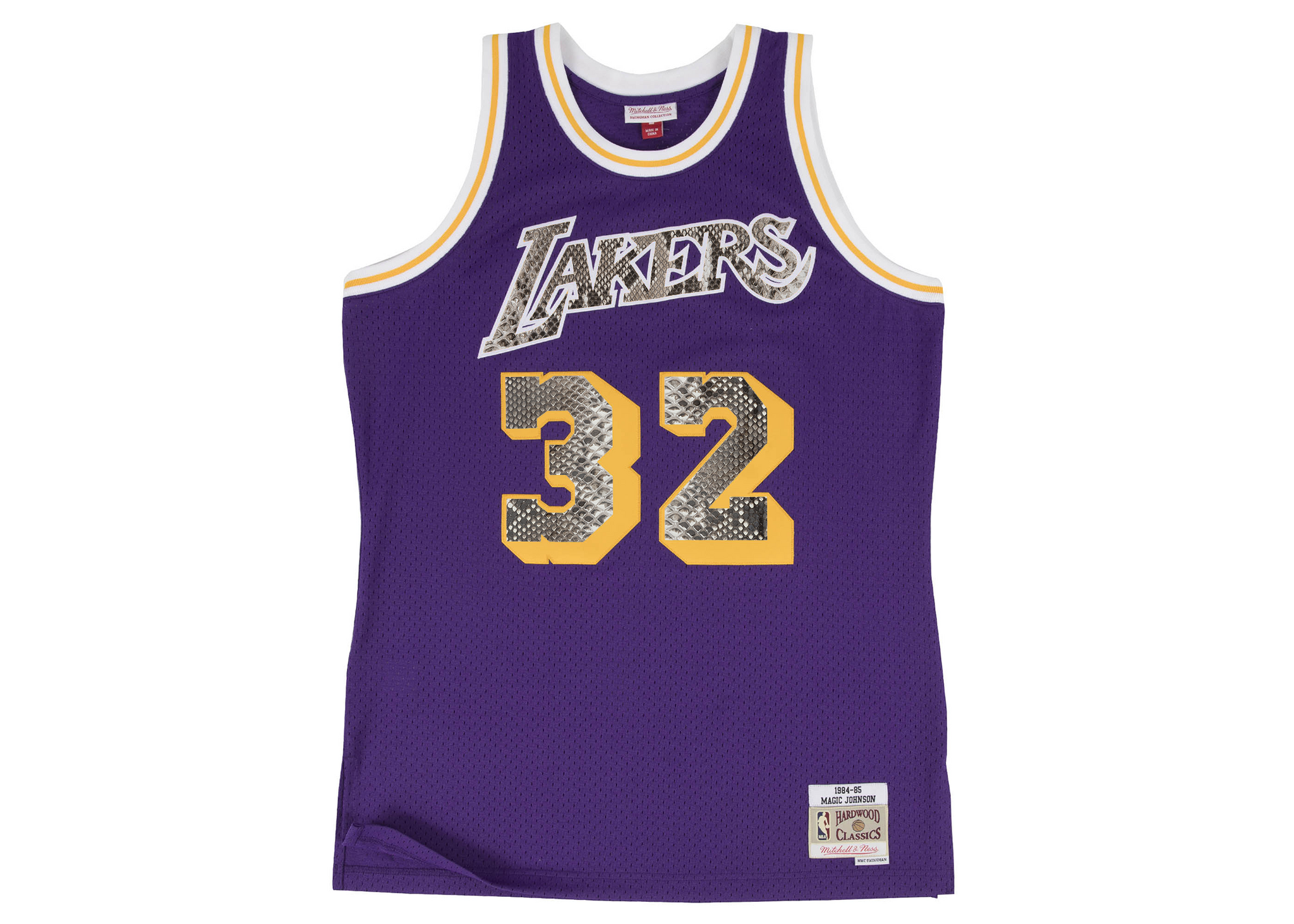 Mitchell & Ness Men's 1984 Los Angeles Lakers Magic Johnson #32