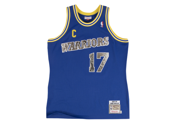 Mitchell & Ness Chris Mullin 1993-1994 Golden State Warriors Python Jersey