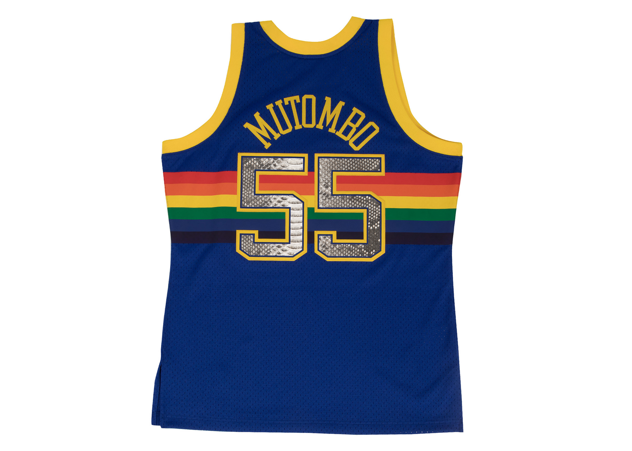 Mitchell & Ness Dikembe Mutombo 1991-1992 Denver Nuggets Python Jersey