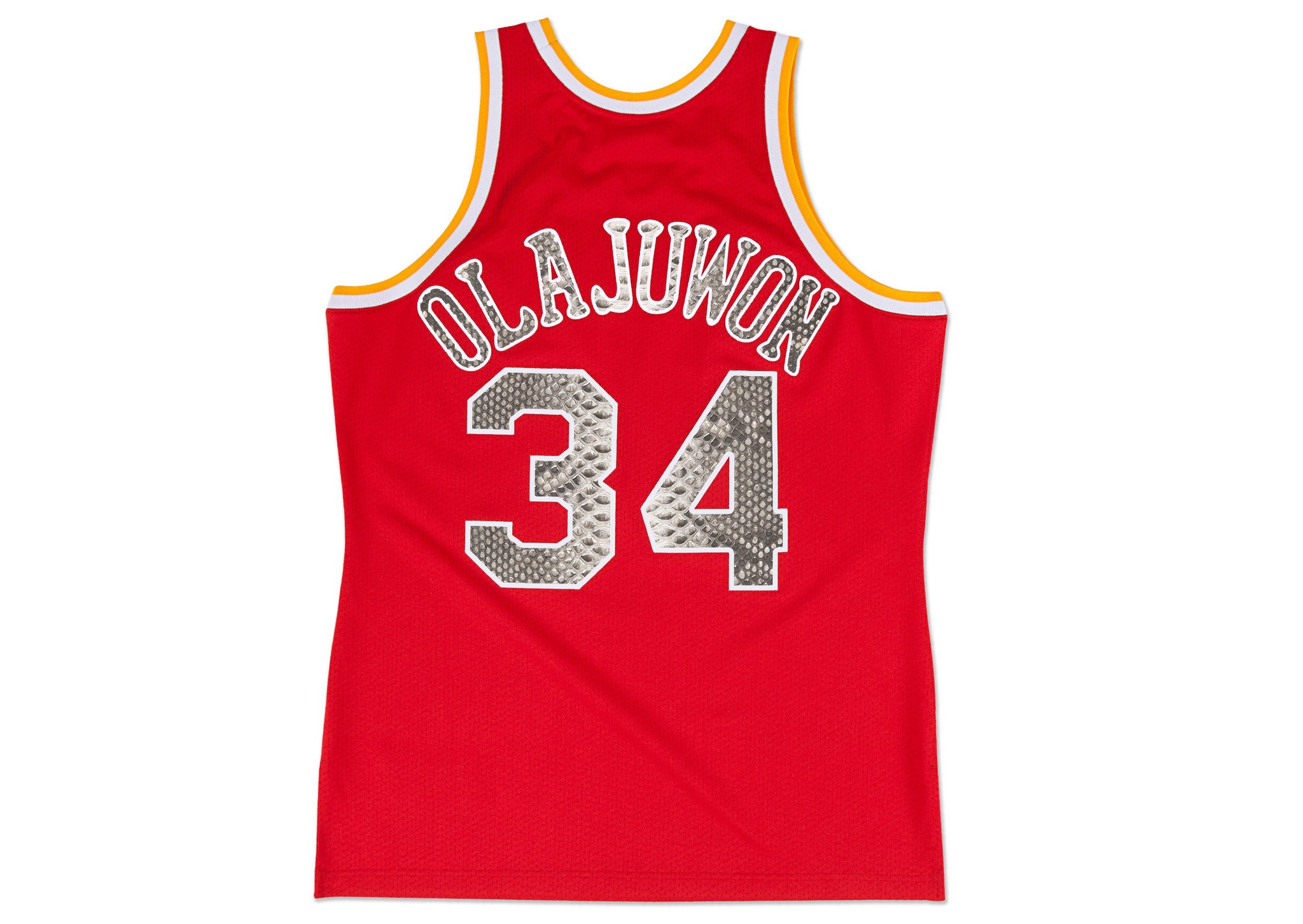 Mitchell & Ness Hakeem Olajuwon 1993-1994 Houston Rockets Python Jersey