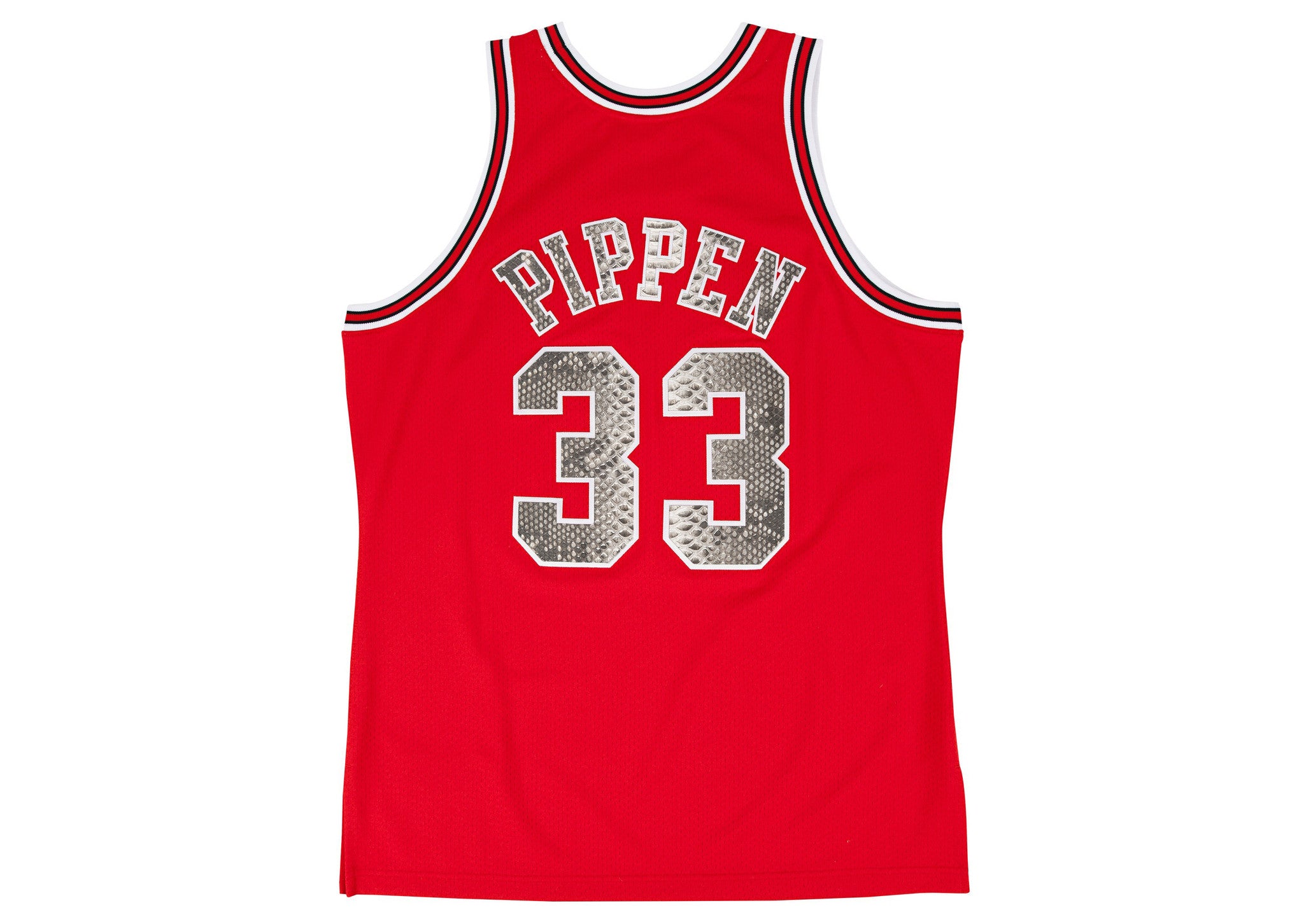Mitchell & Ness Scottie Pippen 1997-1998 Chicago Bulls Python Jersey (Home)